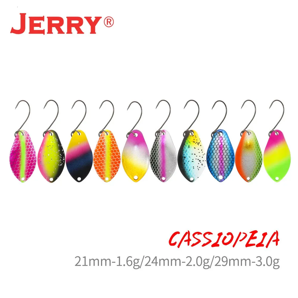 Jerry 2G 3G Ultralight Micro Area Trout Spoon Kit Spinners Baubles Glitters UV Color Glowing Fishing Lures Set 231225