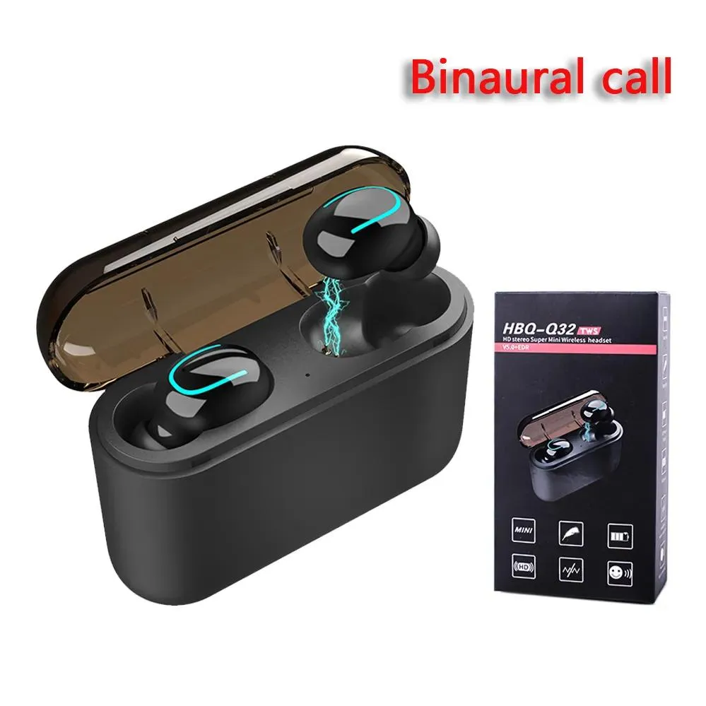 Oortelefoon HBQ Q32 Tws 5.0 Bluetooth Oortelefoon EDR Headset IPX5