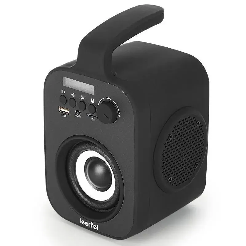 Luidsprekers 20220800906fd Bluetooth speaker zware subwoofer draadloze stereo thuis kleine draagbare outdoor square dance luid volume speler
