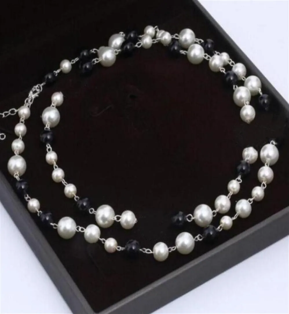 Luxury Designer Jewelry Necklace natural pearls necklace for women Long Sweater Chain Elegant fashion Jewelry accessories243s1011076