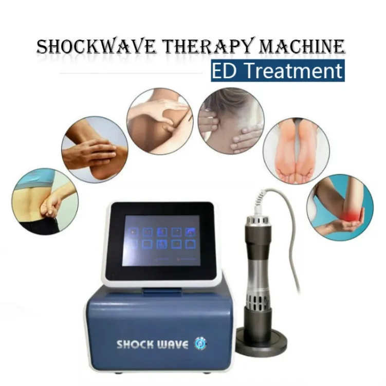 Afslankmachine Extracorporeale shockwave-therapiemachine Artralgiebehandeling Lichaamspijn Erectiestoornissen Shockwave-apparatuur voor Ed