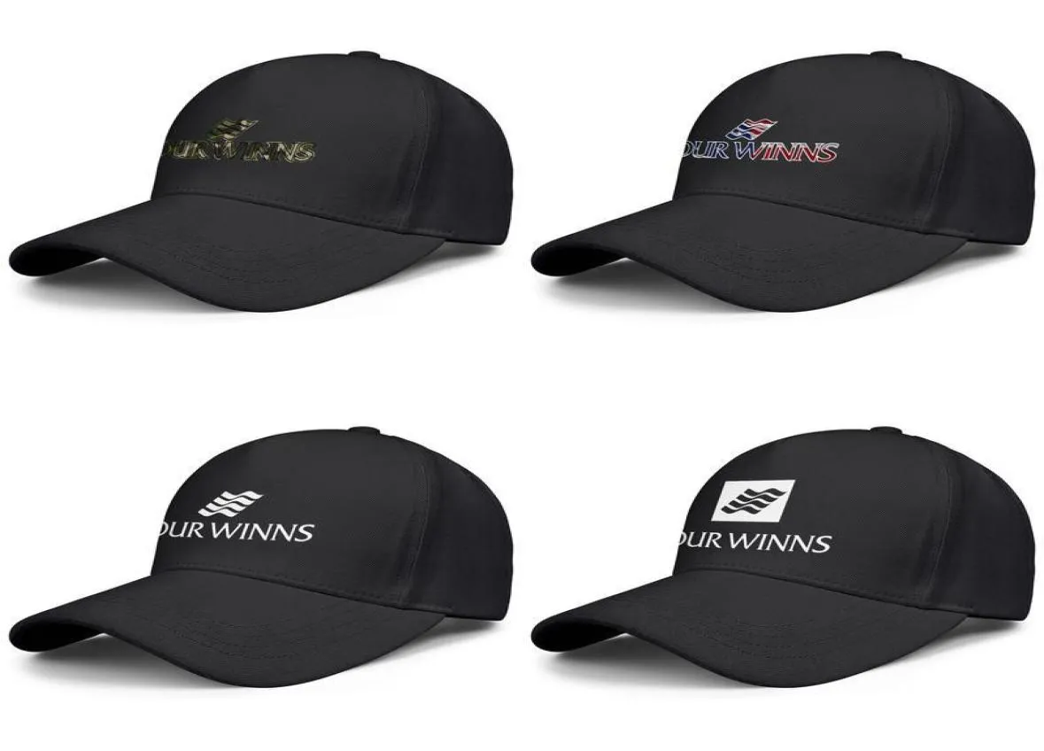 Four Winns LOGO Casquette de camionneur réglable pour hommes et femmes, équipe de sport de golf, chapeaux de baseball originaux, drapeau américain, camouflage vert, or7296761