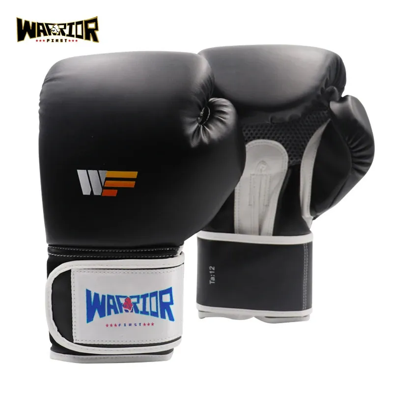 Fabryczne ceny bokserskie Rękawiczki pu muay thai guantes de Boxeo darmowe walkę MMA SANDA Wyposażenie 8 unz 12 unz 14 unz 16 uncji 231225