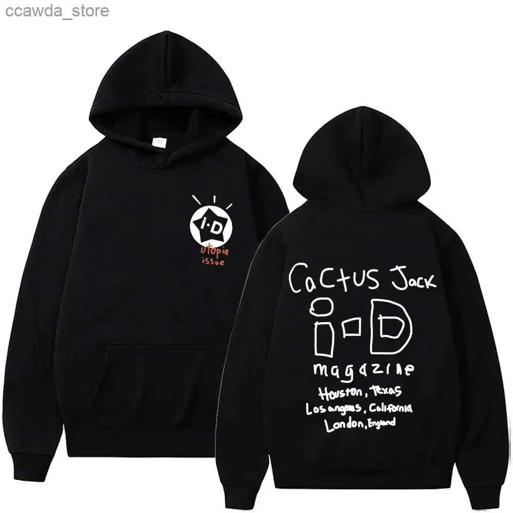 Cactus Jack No String Savanna Brown Highest Back Print Hoodie