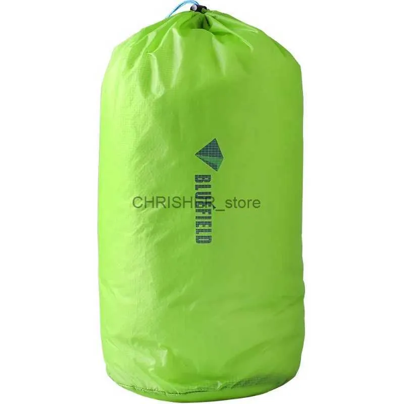 Schlafsäcke Nylon Wasserdichter Schlafsack mit Kordelzug Aufbewahrungstasche Outdoor Camping und Bergsteigen ZubehörL231226