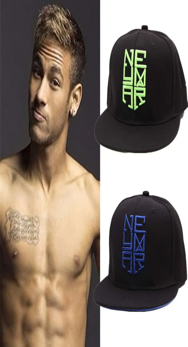 Luxe Designer Hoge Kwaliteit Zwart Neymar JR njr Brazilië Brazilië Baseball Caps hiphop Snapback cap hoed chapeu de sol masculino bone9356424