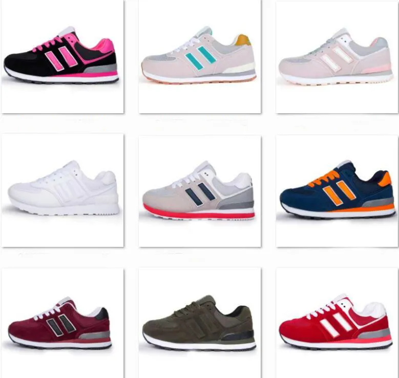 574 casual schoenen heren dames Nimbus Cloud Zwart Grijs Marine Wit Perzik Glazuur Bodega Vertrek sneakers