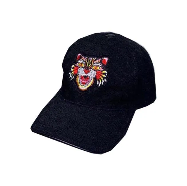 럭셔리 디자이너 Tiger Baseball Cap Casquette New Bucket Hat Lightider Fashion 남자 여자 야구 모자 스냅 백 볼 트럭 운전사 C6611061