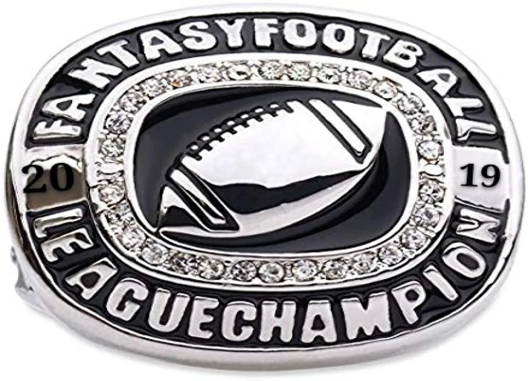 2019 Fantasy Football Championship Ring Souvenir Men Fan Gift Drop 4278570