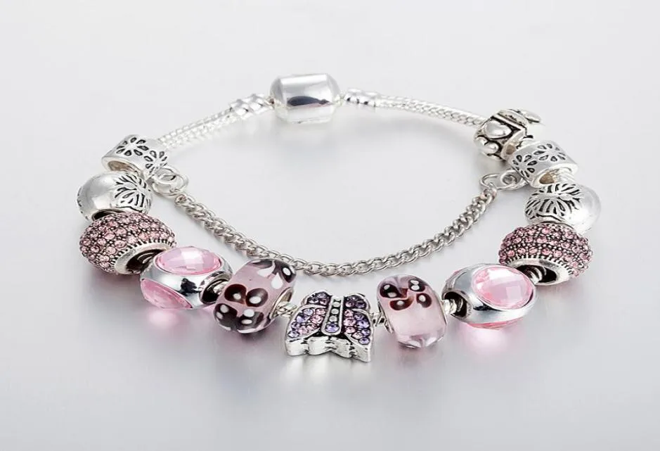 Hochwertiges Strand-DIY-Armband, Wellenkugel-Set mit Diamant-Schmetterlings-Perlenornamenten6089379