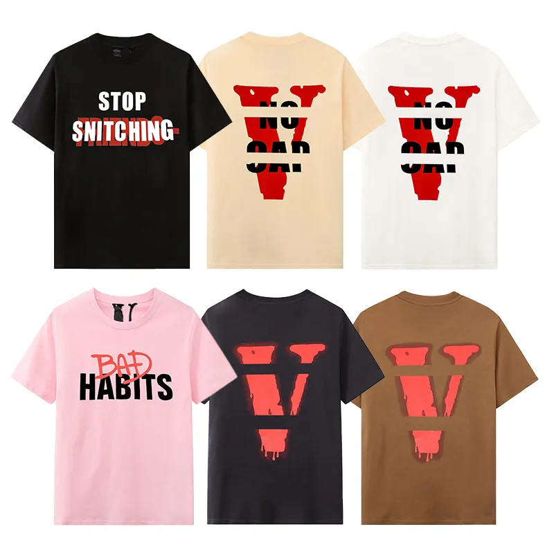 Camiseta de diseñador para hombre Marca de lujo V Camisetas Camisetas de manga corta para mujer para hombre Camisetas causales de verano Hip Hop Streetwear Tops Pantalones cortos Ropa Ropa Varios colores-6