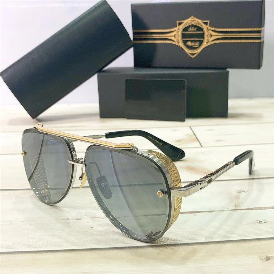 Eine DITA MACH EICHT-Sonnenbrille für Herren und Damen, AAAAA, hochwertige Original-Replik einer Designer-Marken-Strandsonnenbrille für Damen und Herren, 209R