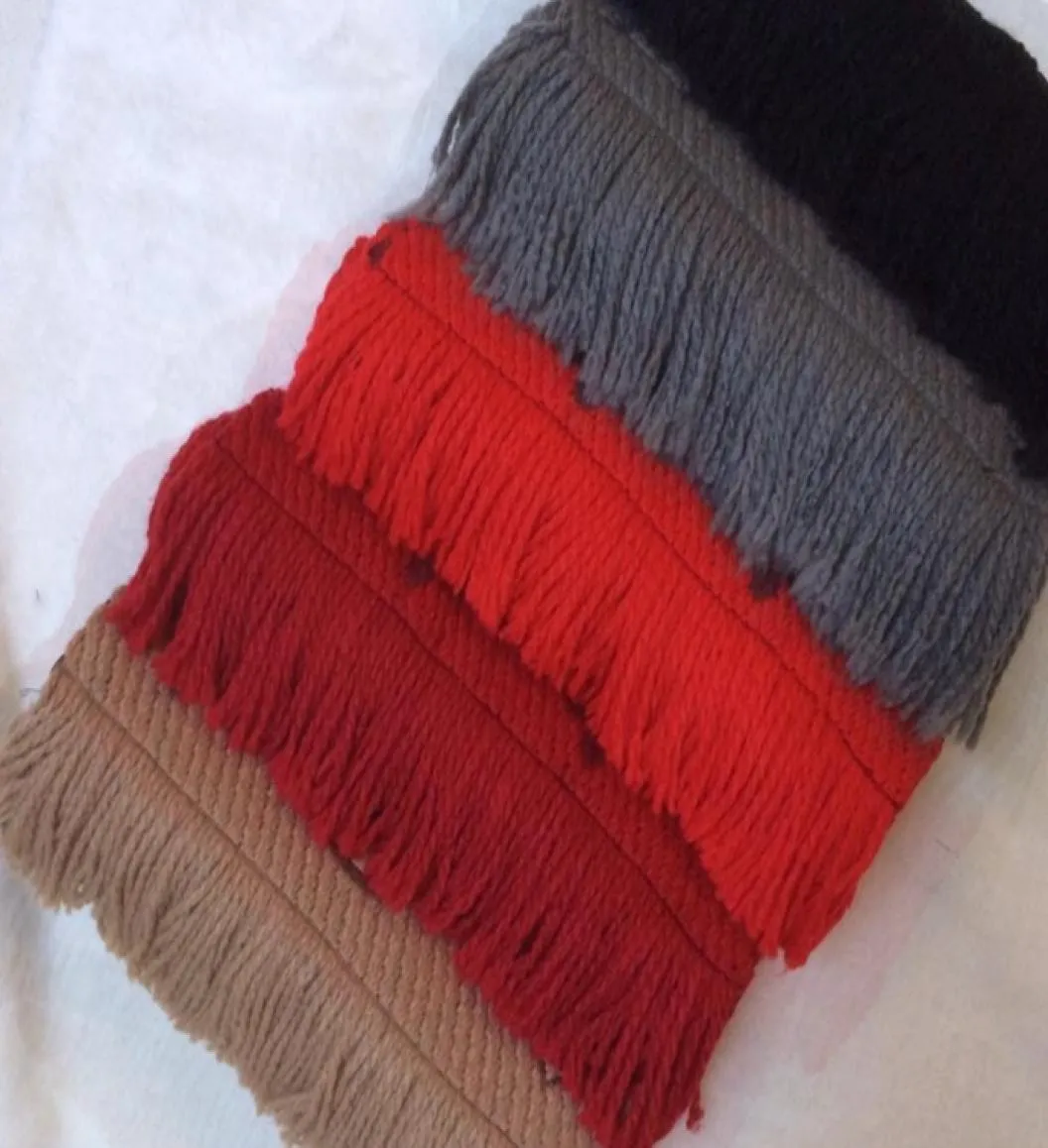 2020 Inverno LOGOMANIA SHINE Sciarpa di lusso di marca per donna e uomo Sciarpa in lana di seta nera rossa a due lati Stilista Fiore S6019734