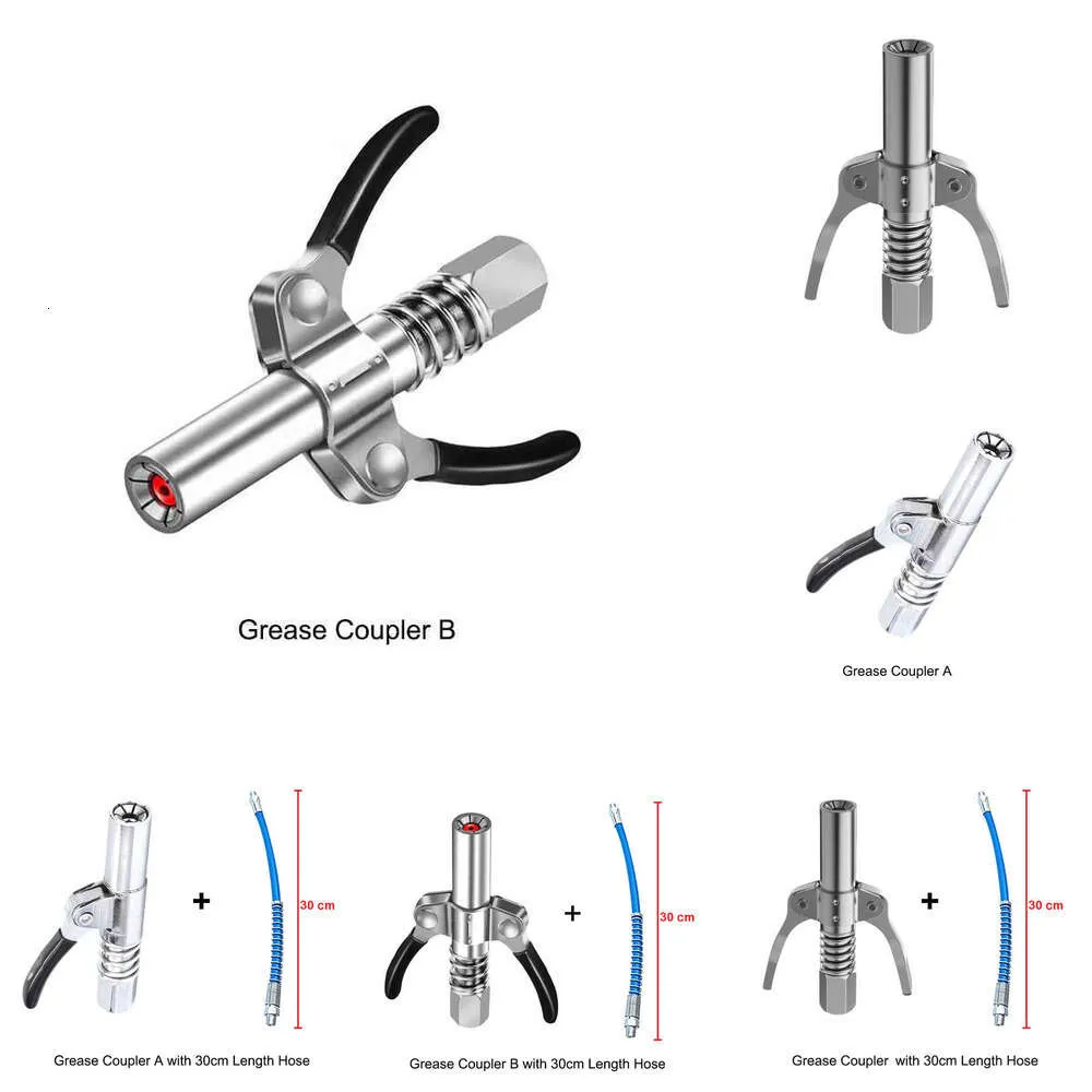 Car Upgrade Grease Coupler Heavy Duty Quick Release Grease Gun Coupler