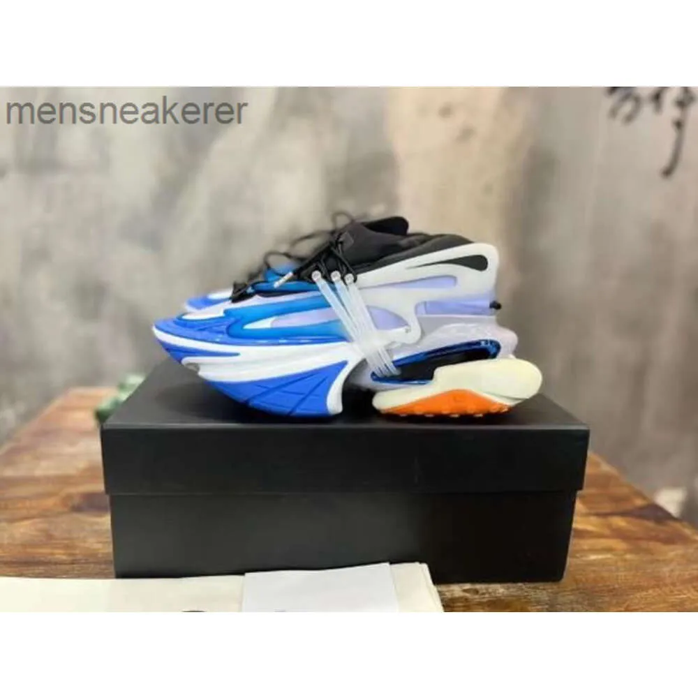 Mesh Balmaiins Shoes Sneaker Man Women Running Spaceship Luxury Casual Elastic Breathable Lace-up Fashion Eather Designer QKHI