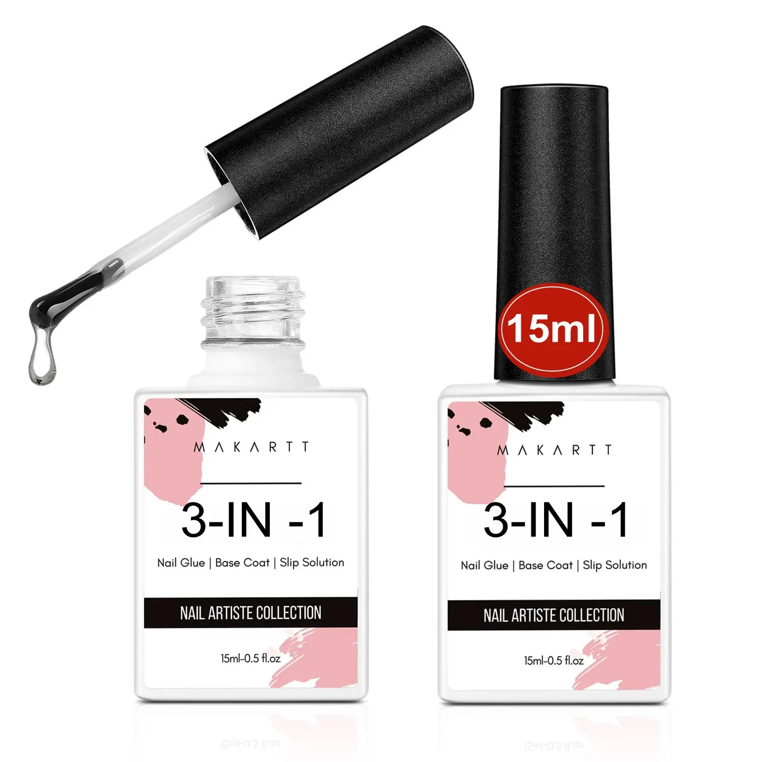 DHgate.com:Makartt Super Strong UV Nail Glue Gel, 3-in-1 Brush-On ...