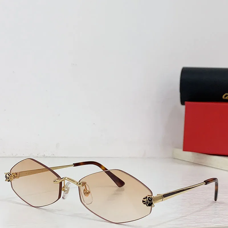 Hot Selling Designer Brand Womens Cheetah Sunglasses Sunglasses
