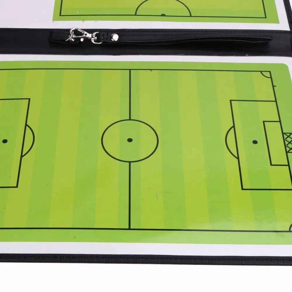 Towar Coaching Board Składana tablica taktyki piłkarskiej magnetyczna piłka nożna taktyczna tablica z zestawem książek z piórem Schowek Piłkalny