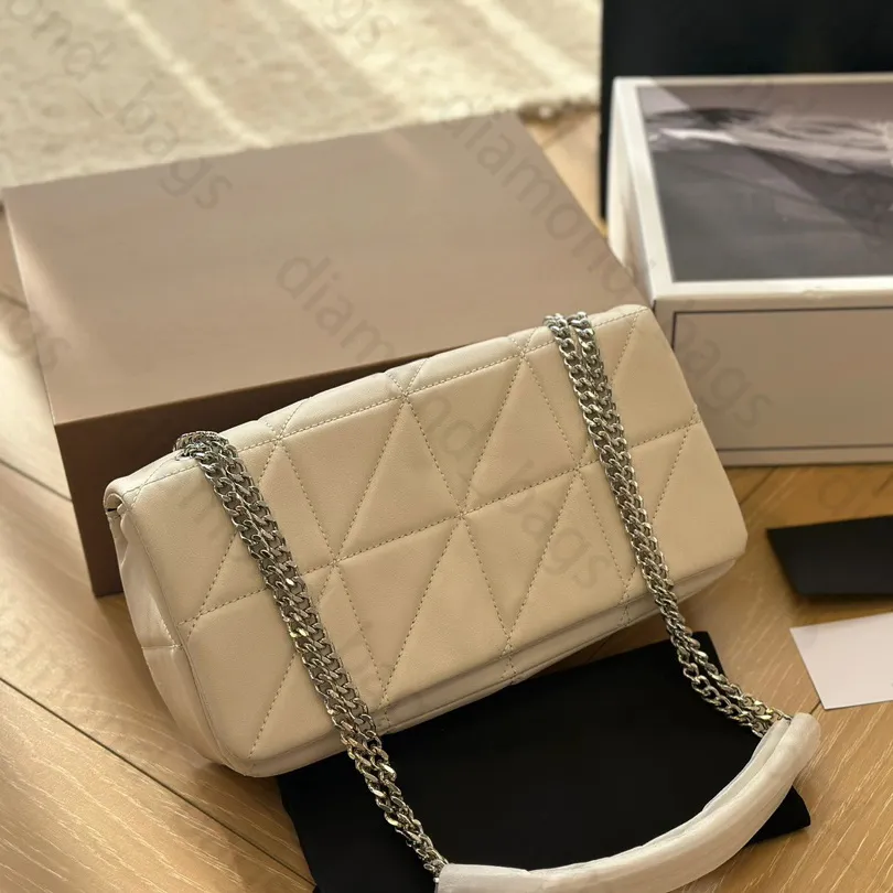 Designer de alta qualidade Bolsa de cadeia de prata Luxuris Bolsas de luxuos