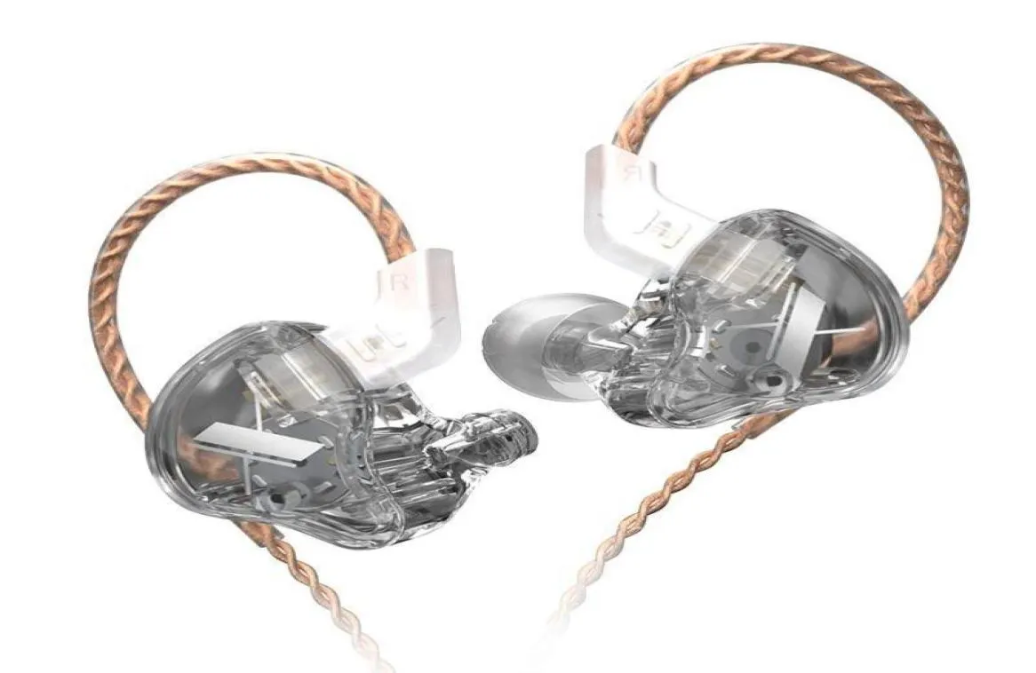 Headphones Earphones KZ EDX 1 Dynamic In Ear HIFI Bass Headphone Noise Cancelling Headset For ZSX ASX ZAX ZST X ZSN ZS10 PRO S1 5504046