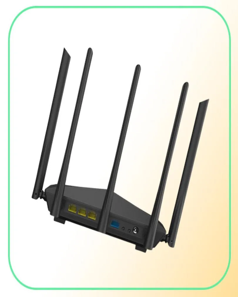 Epacket Tenda AC11 AC1200 Wifi Router Gigabit 24G 50GHz DualBand 1167Mbps Wireless Router Repeater with 5 High Gain Antennas2378591845