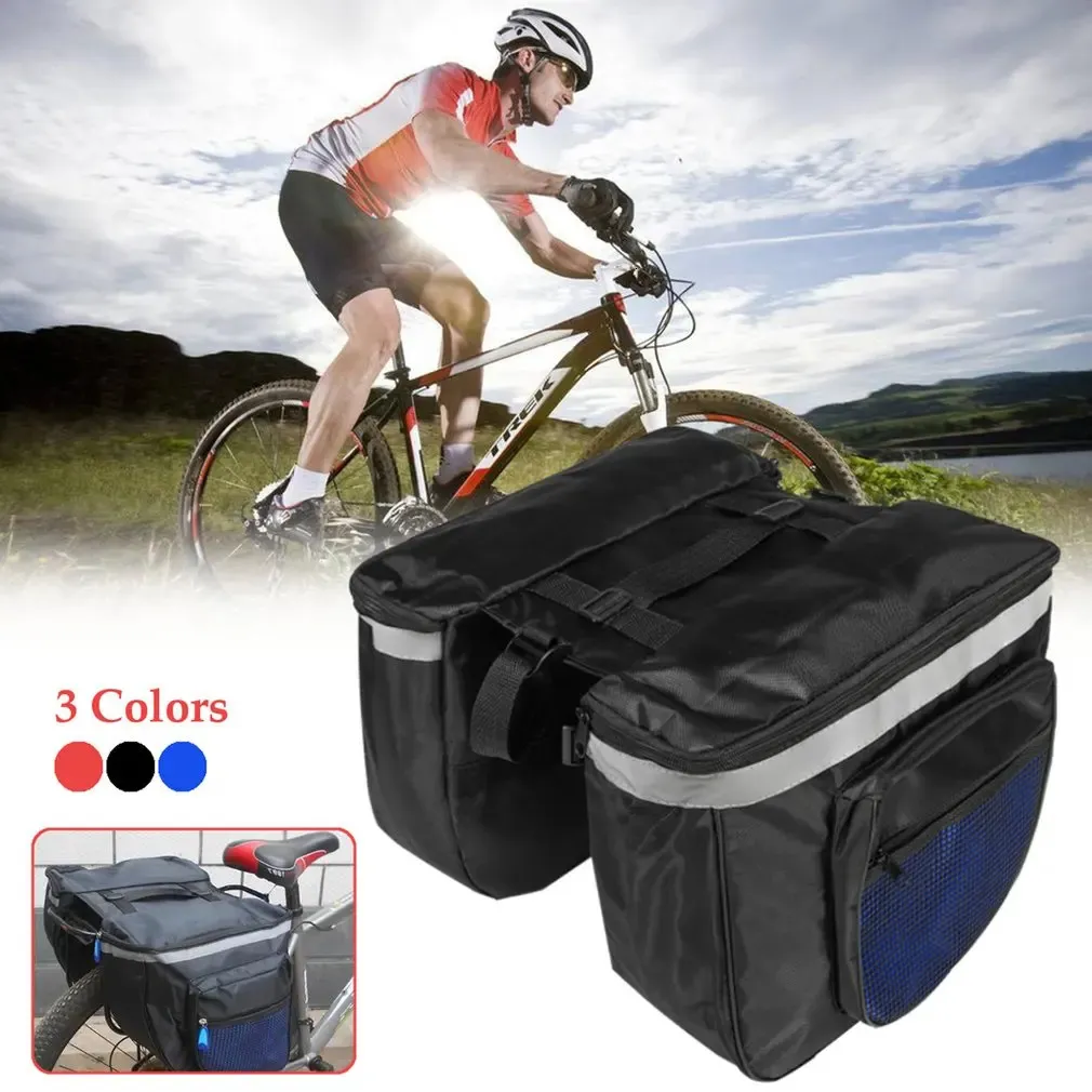 Cycling Waterproof Bike Bag Motorcycle Tail Luggage Suitcase Saddle Bicycle Moto Side Riding Accessories 231227