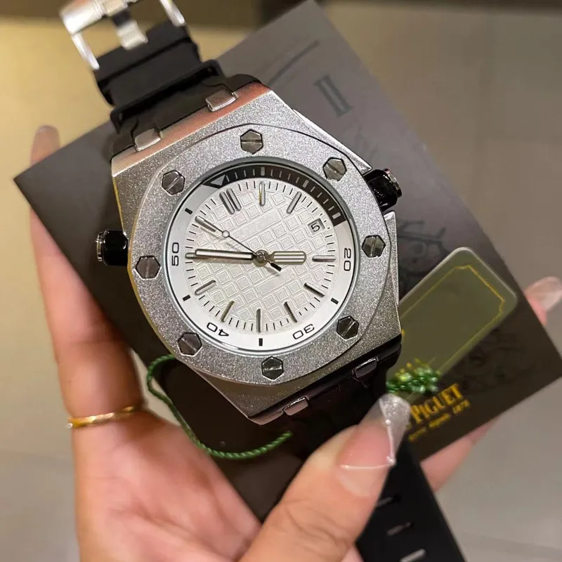 Mäns Casual Watch Designer Luxury Automatic Movement Watch Rose Gold Size 42mm 904L Rostfritt stål Rem 50mm Vattentät safir
