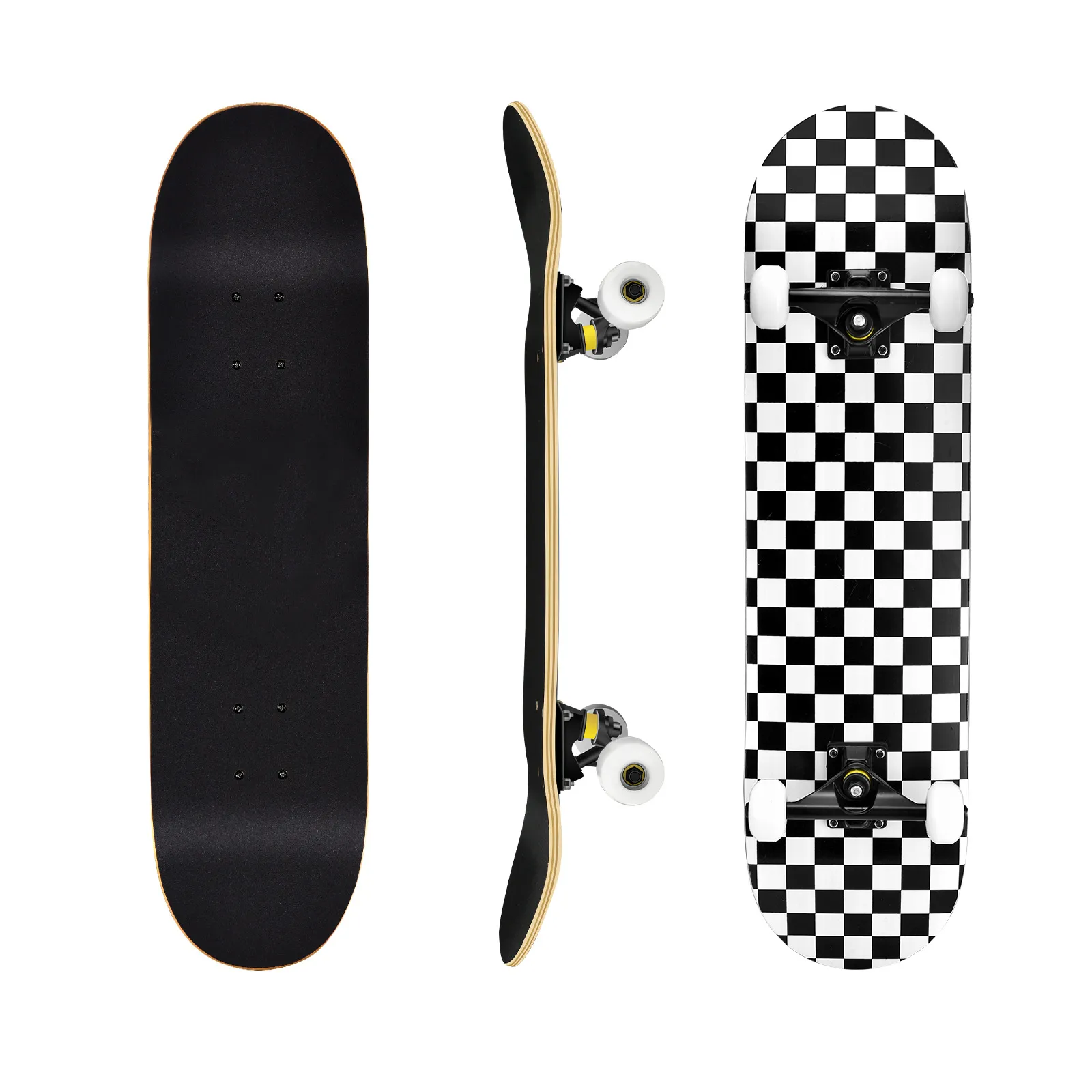 31 inch Maple Concave Skateboard Four Wheel Skateboard Professional Beginner Road Adult Double Rise 3108 Skateboard