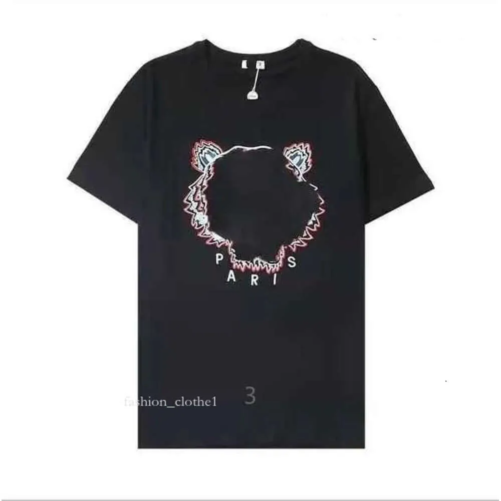 T-shirt kenzo t-shirts hommes designer pour hommes t-shirts madam tops d'été avec tigre et lettres hiphop t-shirts asiatique kenzo 746