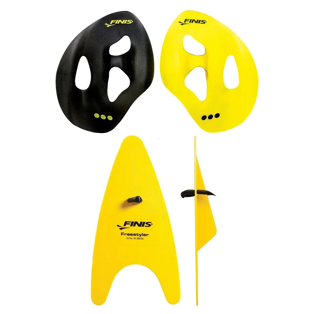 Finis ISO Swimming Paddles Ergonomic Professional Strokes Practice Correction Swim Training Paddel 231227