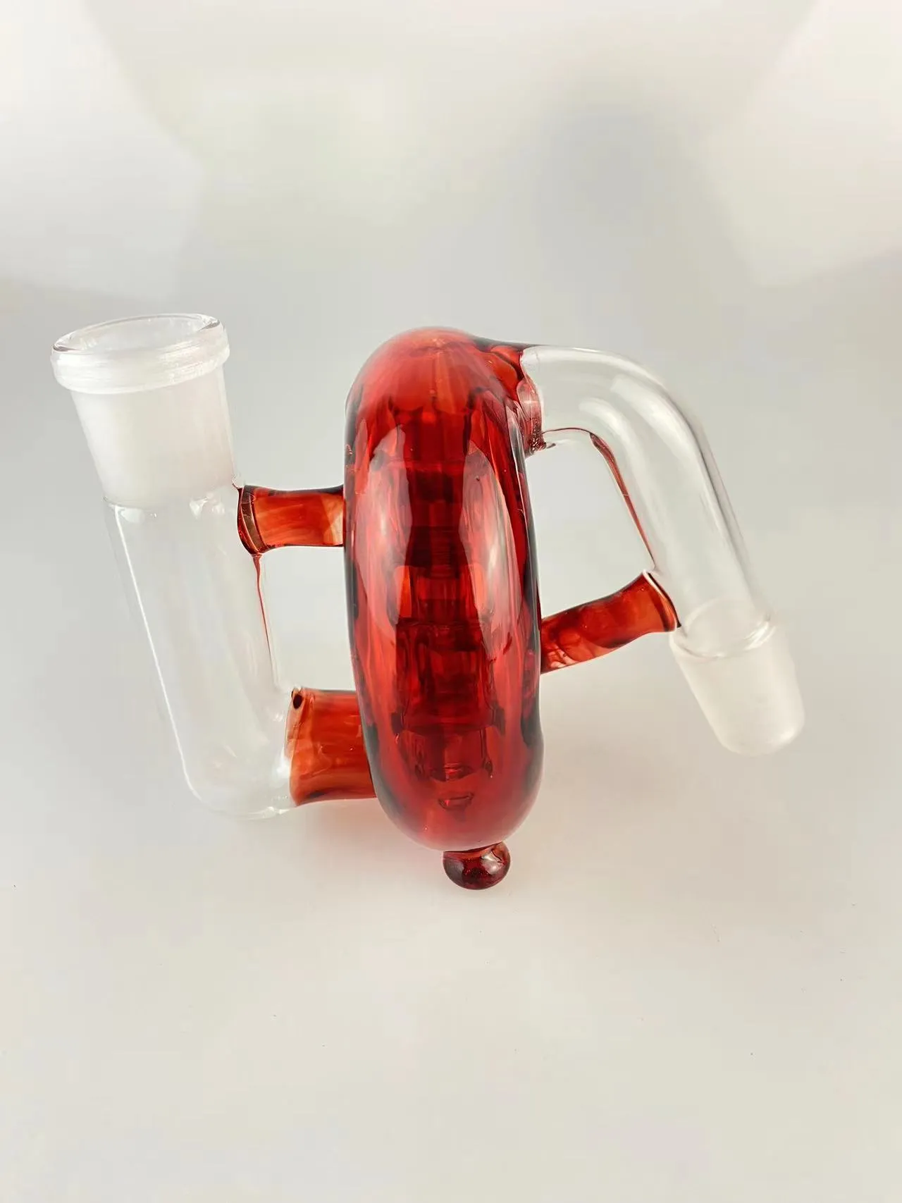 Cattura di vetro americano rosso americano di cenere svizzera di cenere 14 e 18 mm supportano entrambi di alta qualità