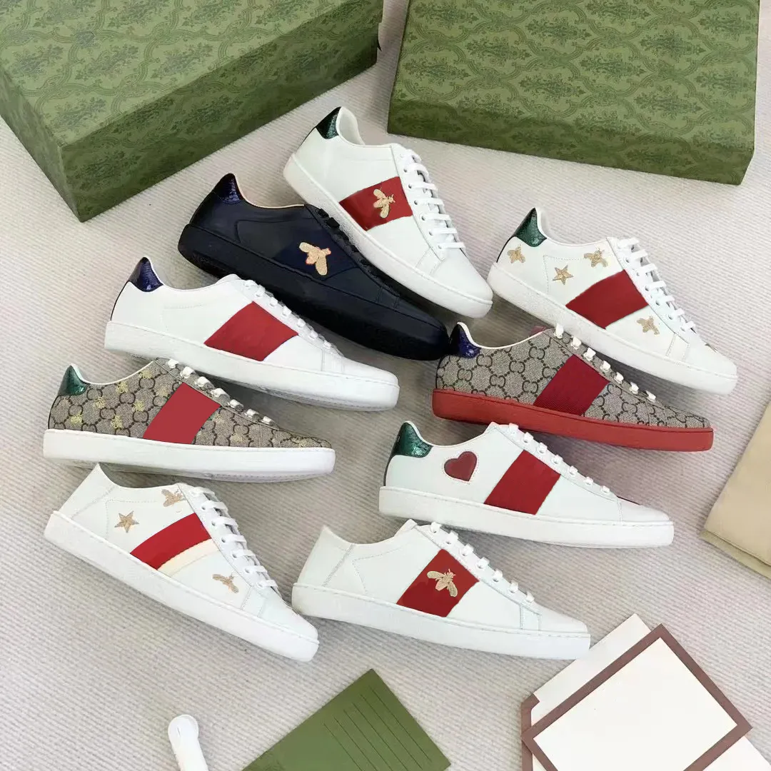 Ace Sneaker Gucci Gympen Dames Gucci Ace Sneakers Gucci Takkies