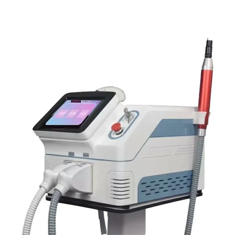 Macchina laser Macchina per bellezza Laser 755Nm 808Nm Platino Depilazione Tattoo Rimuovi laser a diodi