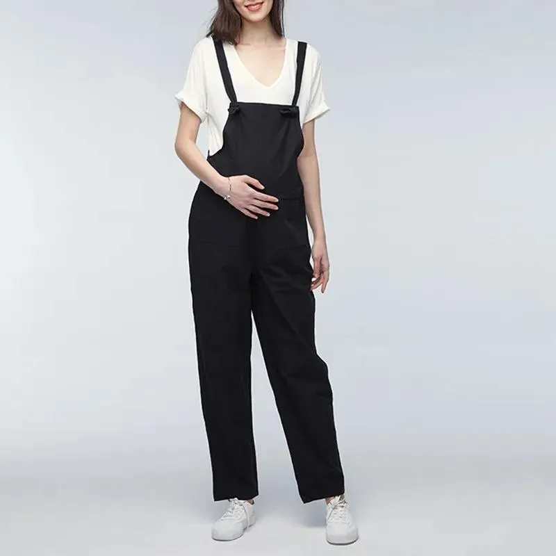 Bottoms Plus Size Maternity Pants 2018 Gravid Rompers Womens Jumpsuit Casual Loose Preciplity Overalls Playsuits Byxor Bottoms 5xl