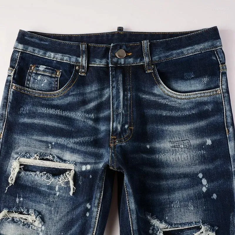 Men Ripped Straight Leg Jeans | SHEIN A