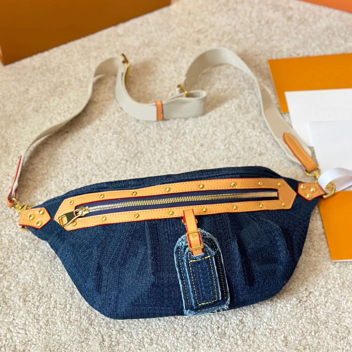 Bumbag Belt Bag Fanny Pack Designer Taille Bags Women Denim Bumbags Fashion Classic Multifunction Grote Capaciteit riemzakken