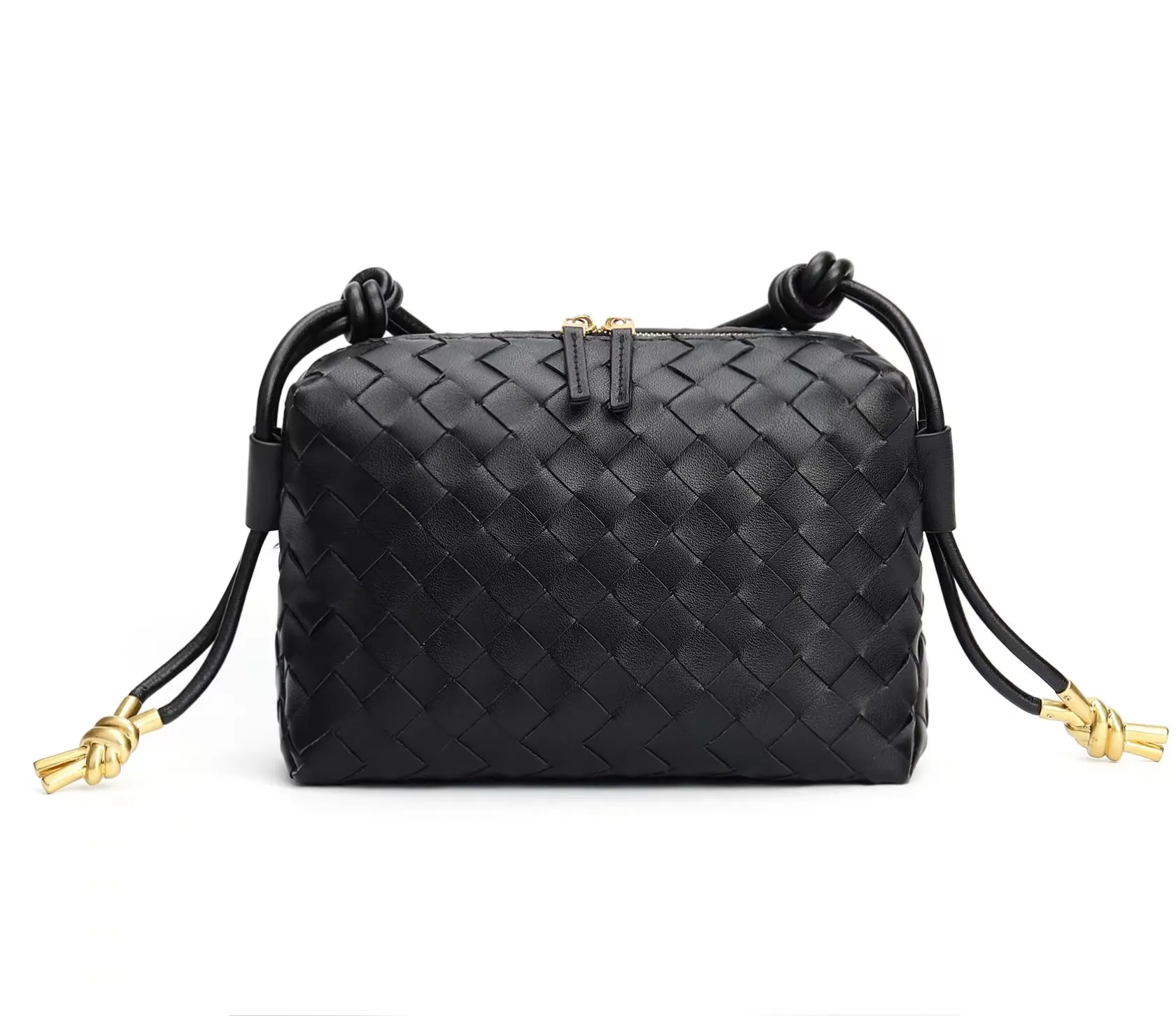 Real Leather Small Loop Camera Bag Intrecciato Leather Crossbody Bag With Knotted Metallic Embellishment Brand Designer Shoulder Bag Girl Purses And Handbags 2562 From 47 68 DHgate