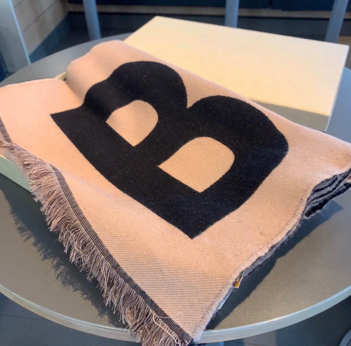 Cashmere Scarf Designer Scarves Winter Warm Men Women Soft thick Shawl Luxury Scarfs Master Scarve Foulard bufanda Big B U R logos Brand With Original Box Br03