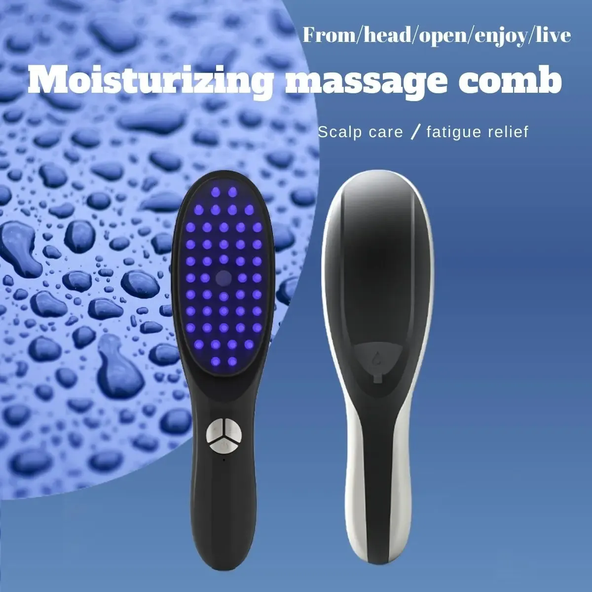 Head Device Household Rechargeable Massage Comb Anti Hair Loss Head Comb Massage Head Brush Care 231227