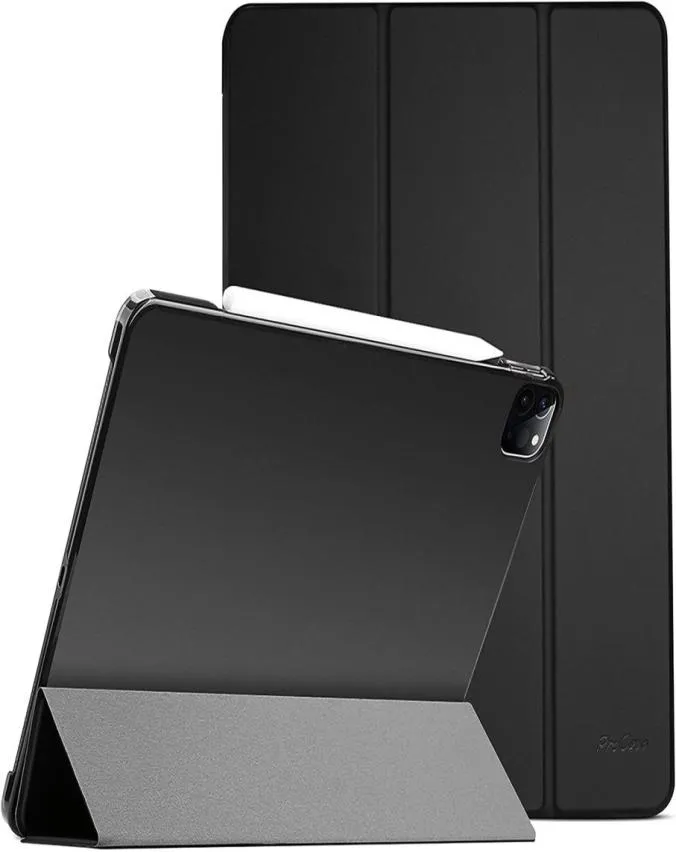 ProCase iPad Pro 129 Case 4ª Geração 2020 2018 Suporte Apple Pencil 2 Carregamento Slim Stand Hard Back Shell Smart Cover para 1975611