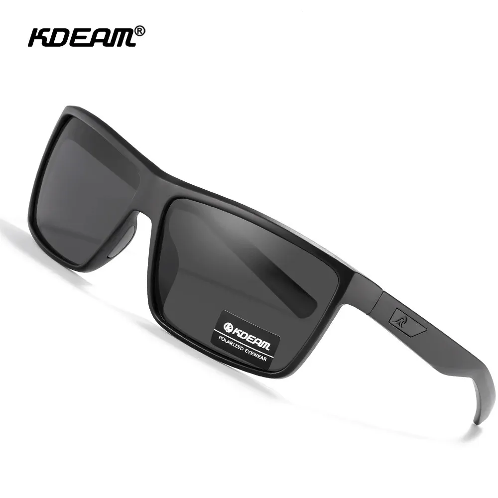 KDEAM Scratch Resistance Sunglasses Men Polarized 100 UV Protection Sun  Glasses Integral Spring Hinges And Curved Temples KD029 231226 From Zuo05,  $13.94