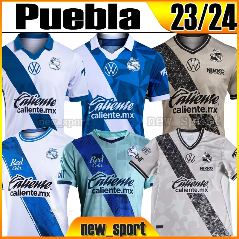 23 24 Puebla Altidore Soccer Jerseys Fernandez Aristeguieta Reyes Ferrareis Corral de Buen Mancuello Parra 2023 2024 Home New Sport Football Shirt Men S-XXL TOP