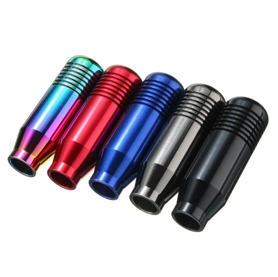 유니버설 85mm Nonslip 기어 변속 손잡이 수동 변속기 알루미늄 knurled shifter 레버 손잡이 9449745