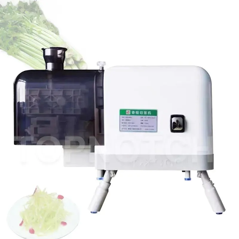 Procesory komercyjne elektryczne zielone cebulę maszynę do niszczenia warzywnego niszczyca pieprzowego pieprzu do hotelowej restauracji