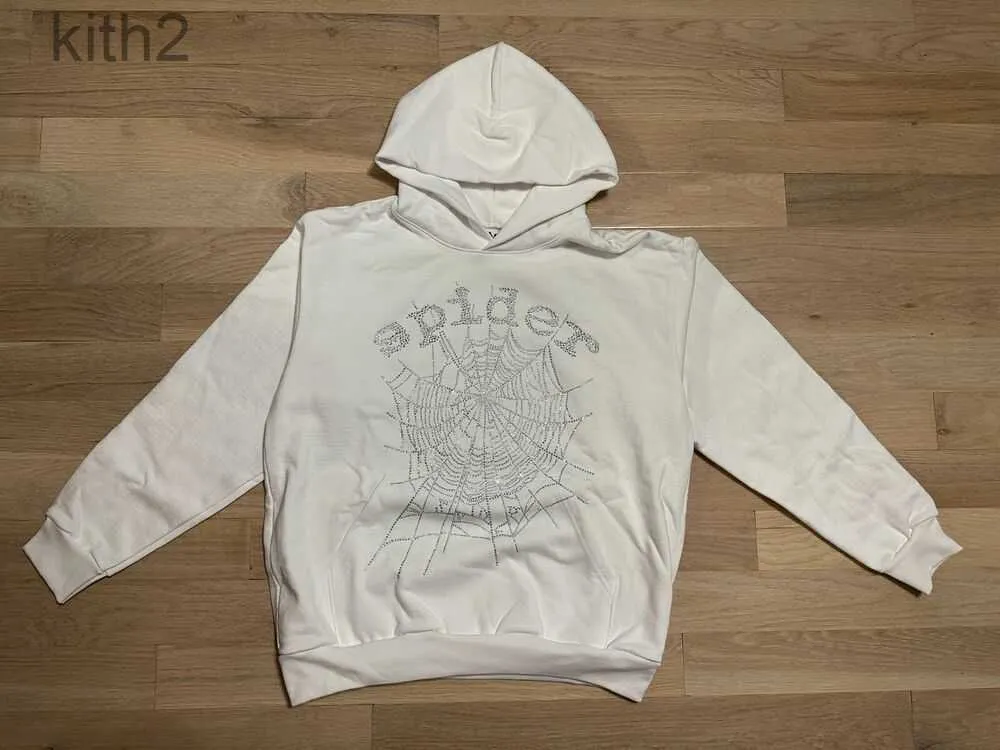 Hoodies voor heren Sweatshirts Spider Worldwide Young Thug Spder White Rhinstone Hoodie Authentiek 5V1K 5V1K