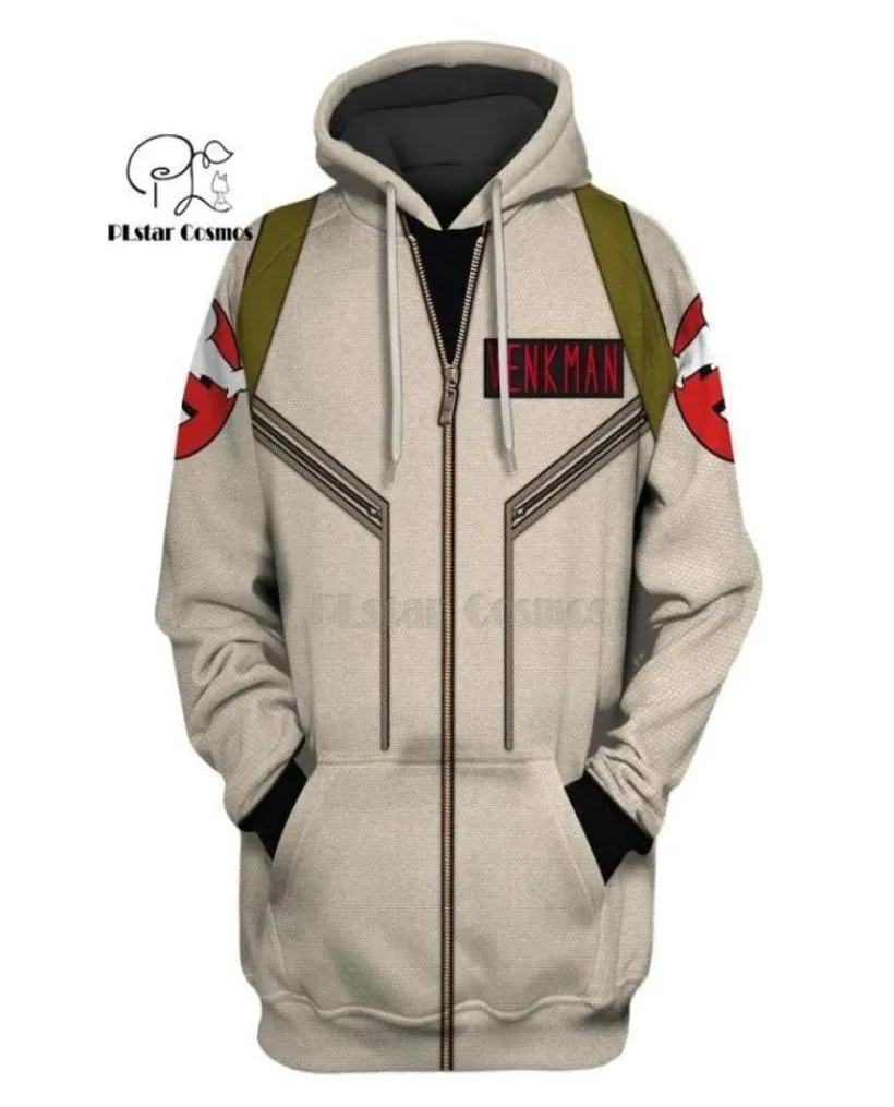 Plstar Cosmos Ghostbusters Venkman Hero Apparel 3D HoodieSieSweatswinter Winter Herbst lustige Harajuku Langarm Streetwear 2202123295082149