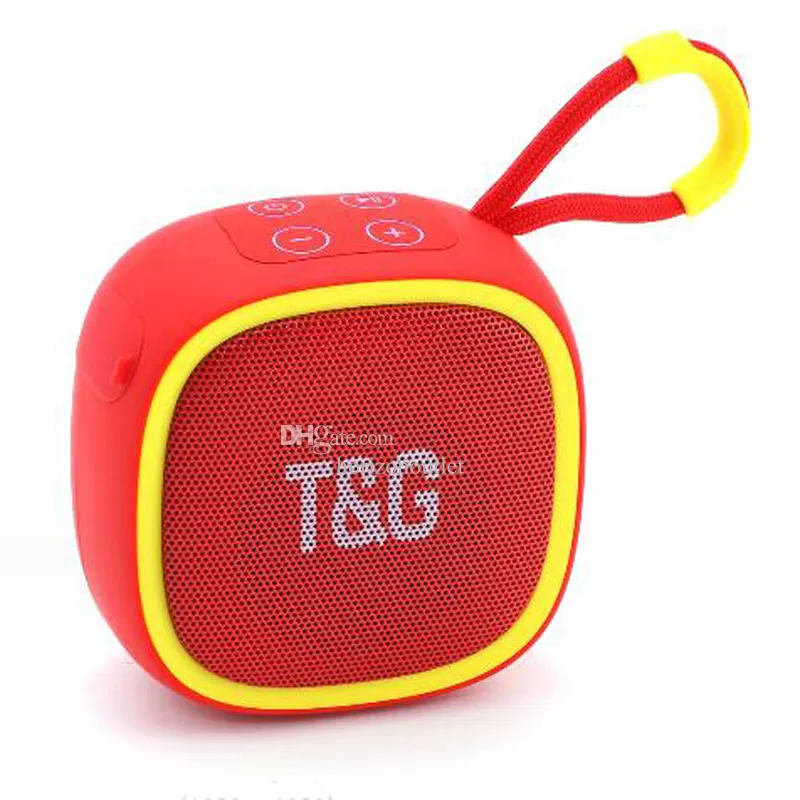 T&G TG659 Portable Speaker Wireless Bluetooth Speakers Powerful High Outdoor Bass HIFI TF TG-659 Mini Speaker With Gift Box New