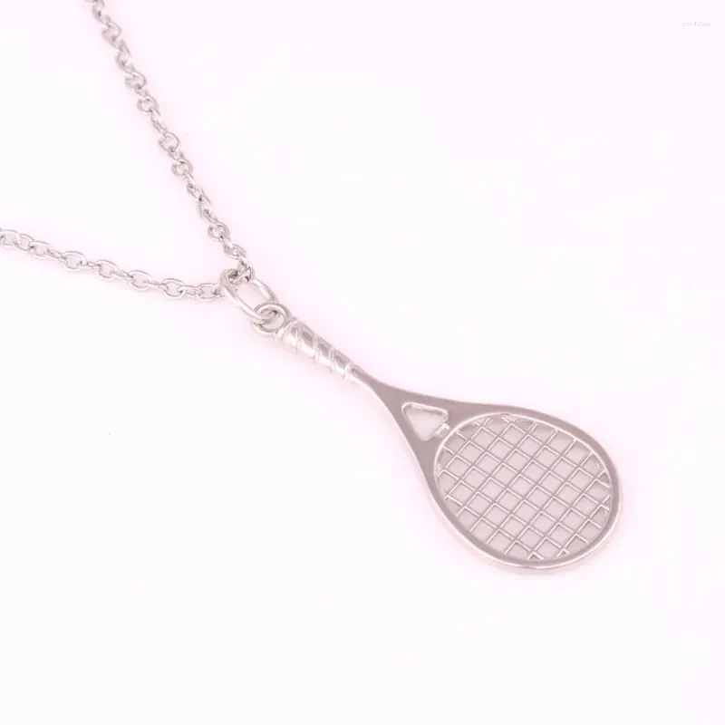 Hanger Kettingen Drop 1 stks Tennisracket Met 18 "Link Chain Racket Sport Serie Ketting