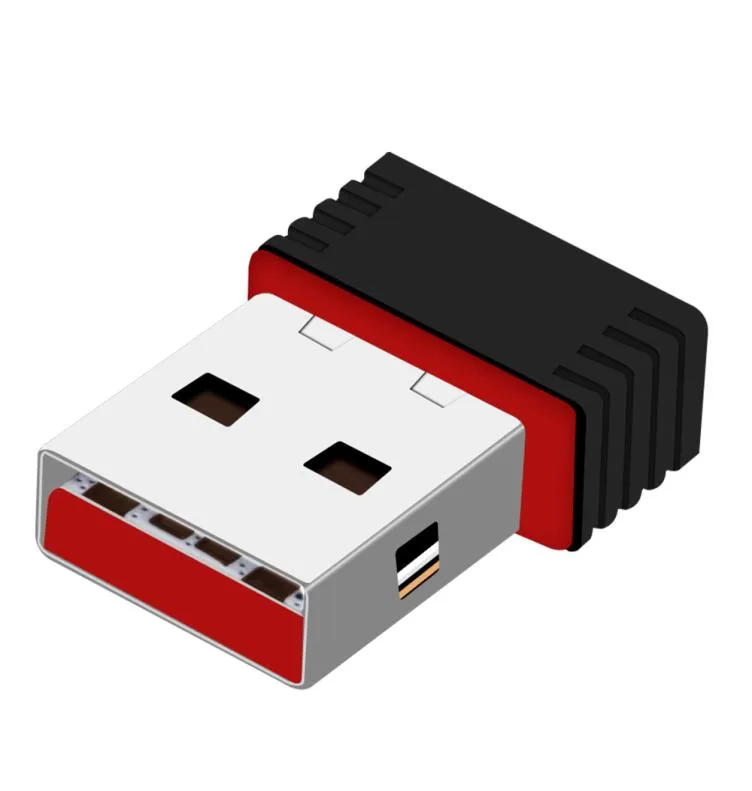 EPACKET Nano 150m USB WiFi bezprzewodowe adapter 150 Mbps IEEE 80211n G B Mini Anttena Adapters Chipset MT7601 CARD2804281