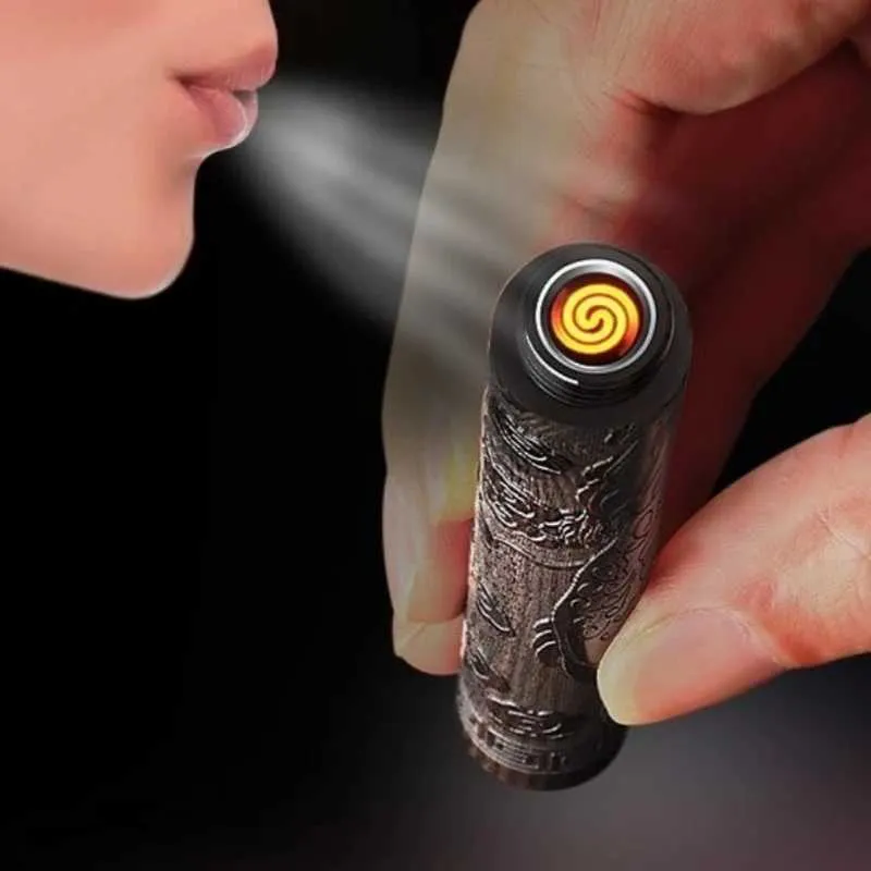 charging lighter cigarette Electric Cigarette Lighter: USB Charging Lighter With... From Hebe927,  $19.46